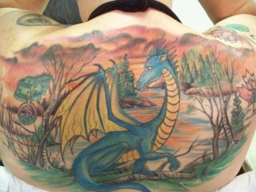 Dragon Back Piece