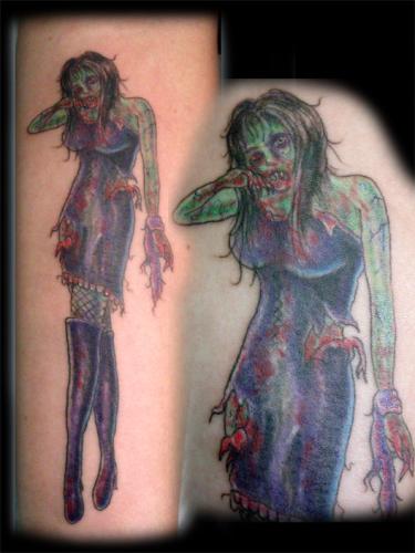 zombie pin up