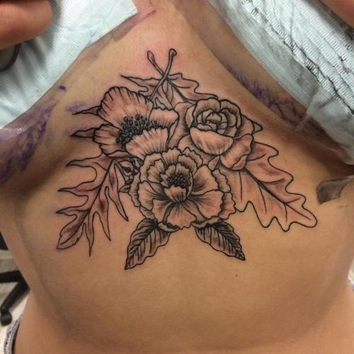 Black and Grey Flowers