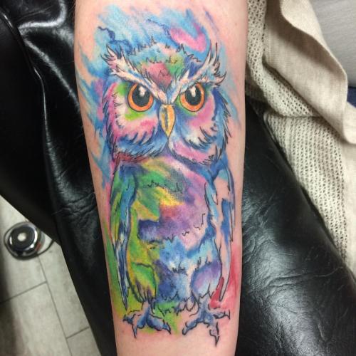 Water colour Owl