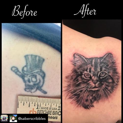 Kitty face cover up